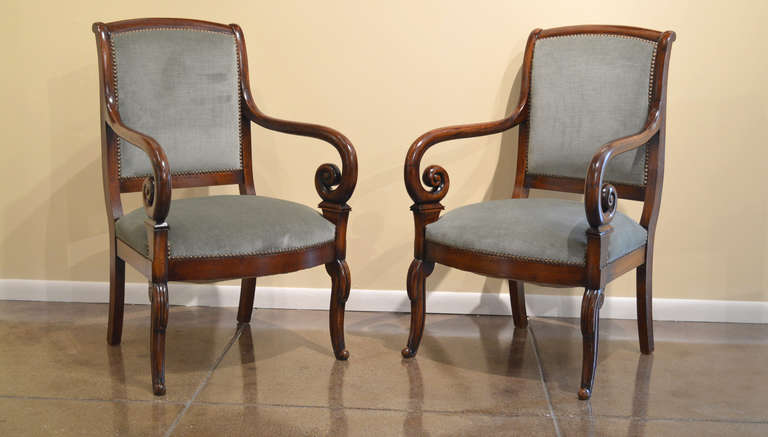 Fine 19th c. Louis Philippe Chairs for Sale | VANDEUREN