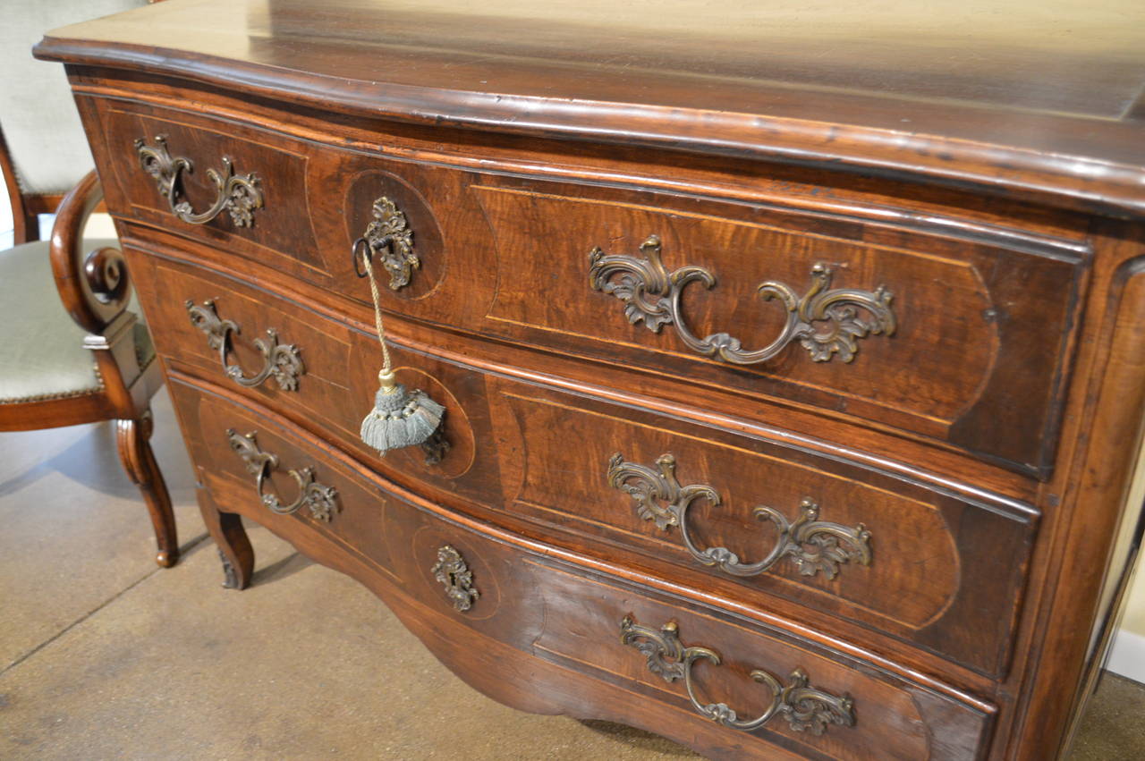 19th C Antique French Dresser In Walnut For Sale Vandeuren