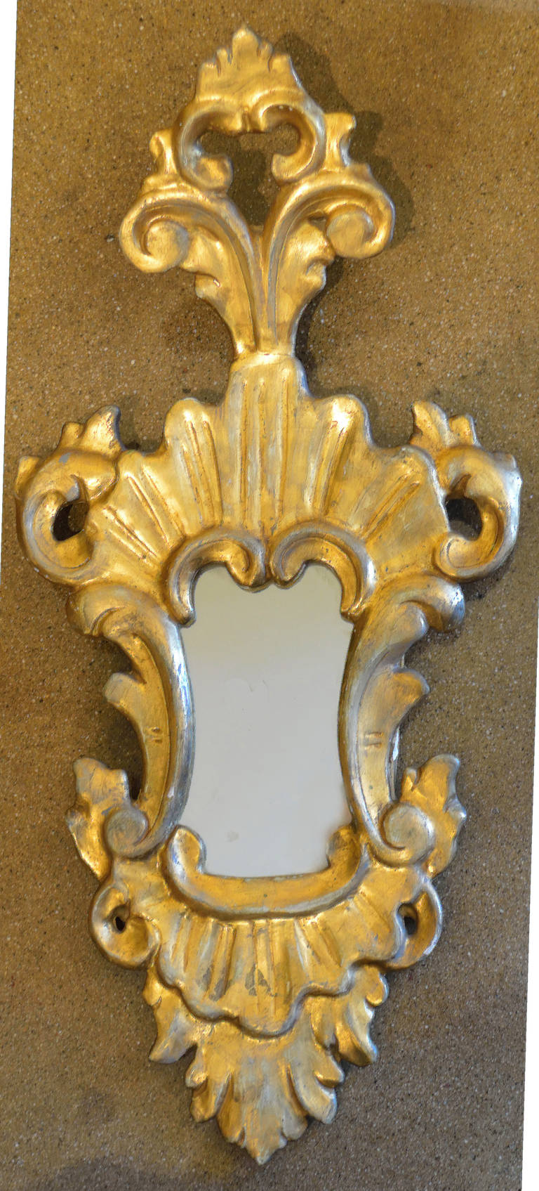 Gilded Antique Italian Mirror | VANDEUREN, Los Angeles CA