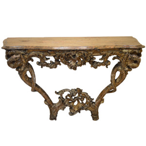 French Antiques : Louis XV Console : VANDEUREN